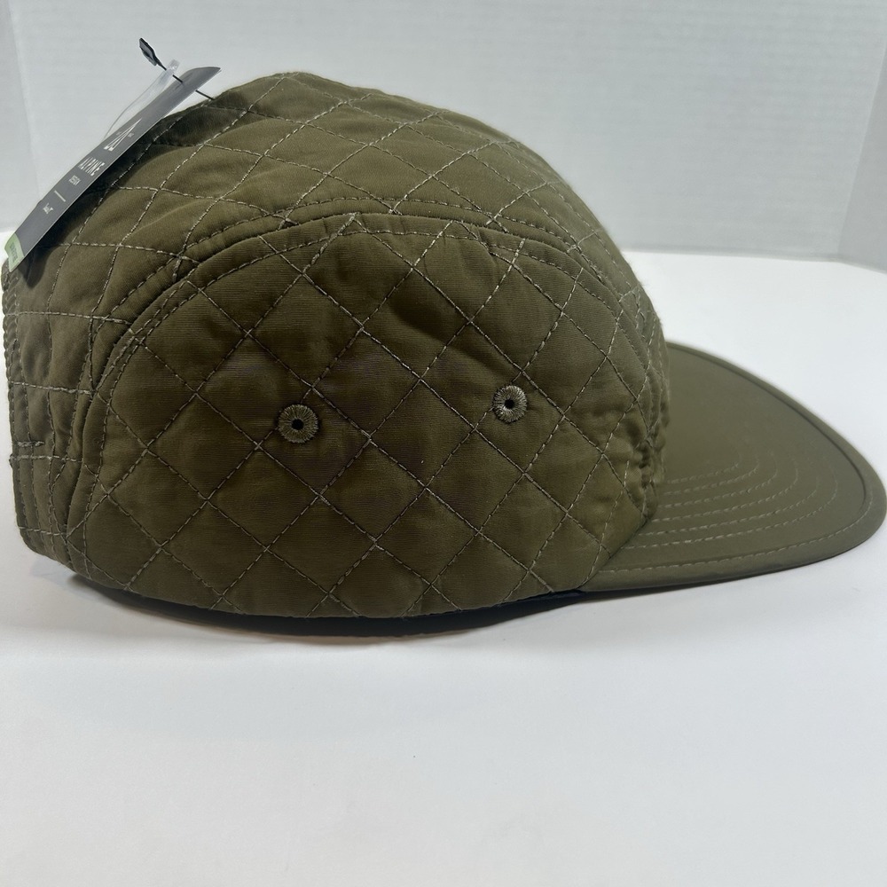 Alpine Design Men's Quilted Five Panel Hat Green Adjustable NWT - Picture 5 of 6